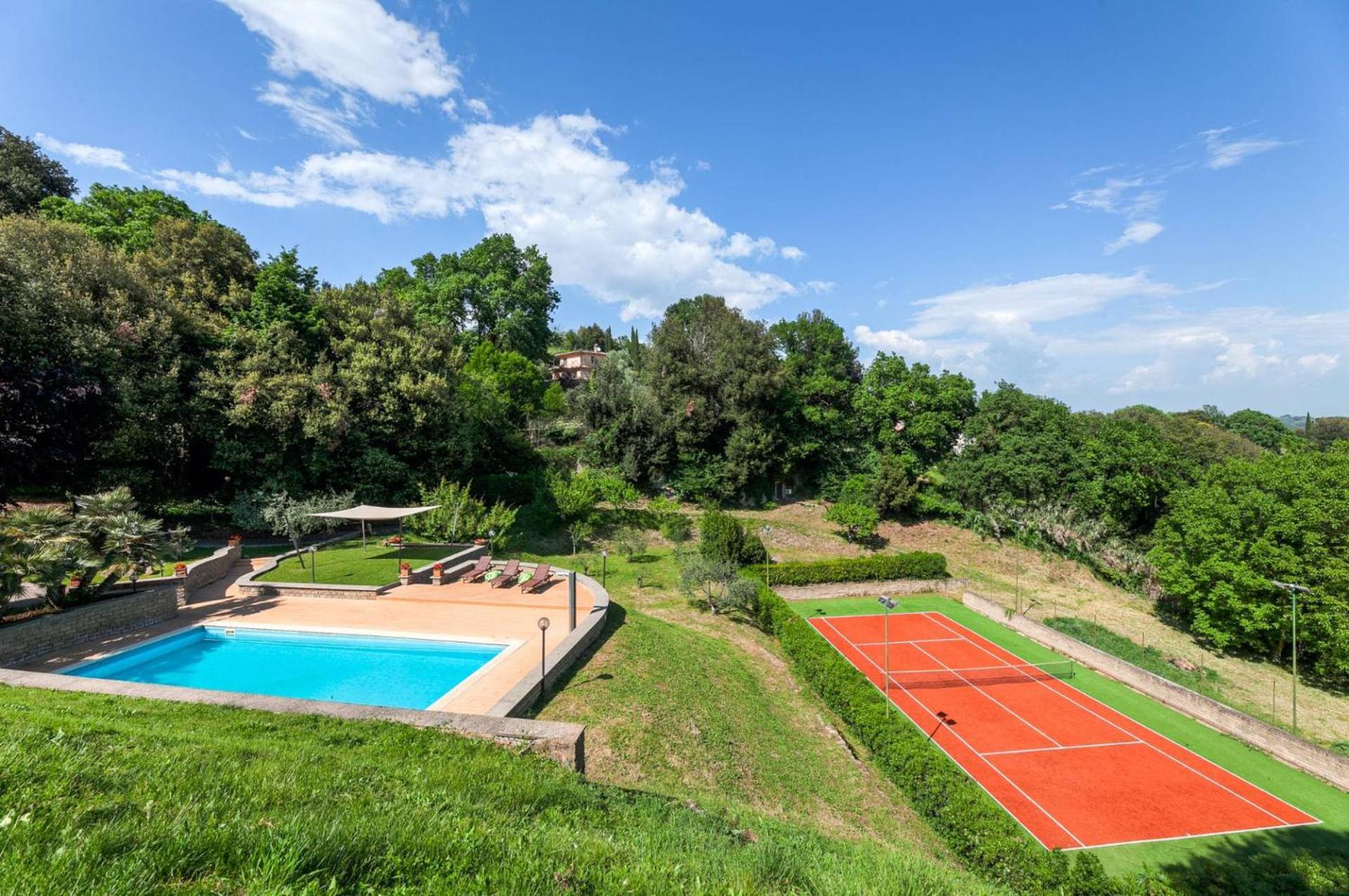 Villa Carolina - Piscina E Parco Panoramico Campagnano Di Roma Eksteriør bilde